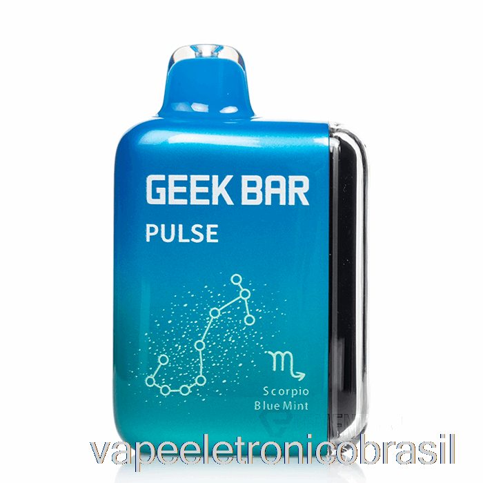 Vape Eletrônico Geek Bar Pulse 15000 Descartável Azul Menta